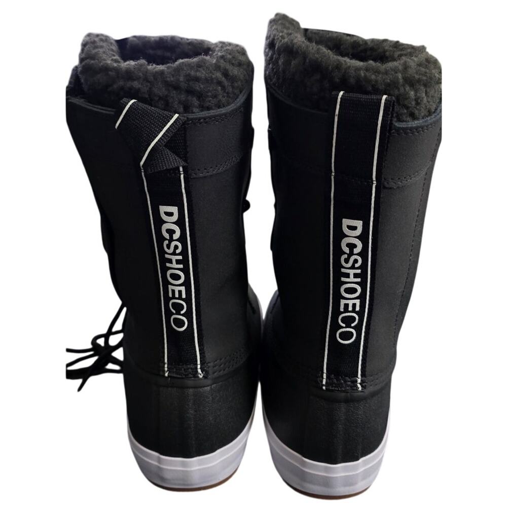 DC Reach Men’s Snow Boots – Insulated Cold Weather Boots, Size 9 - Picture 5 of 12